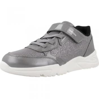Baskets Geox Loftus Fille Gris 35