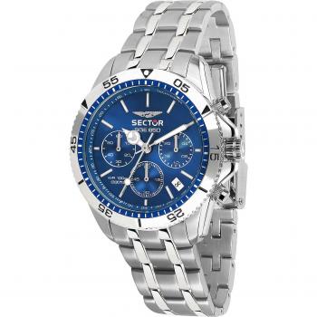 Sector Herrenuhr SGE 650 Quarz Chronograph