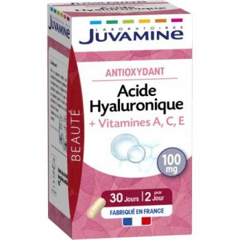 Juvamine Acide Hyaluronique + Vitamines A, C, E 60 gélules végétales