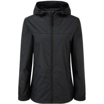 TOG24 Chaqueta de Mujer Craven Impermeable Milatex 18 UK Negra