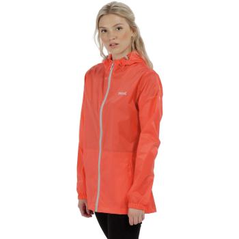 Regatta Damen Wmn Pack It III Wasserdichte Jacke, Neon Peach