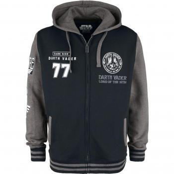 Felpa Jogging Nero/Grigio Scuro Darth Vader – Uomo – S‑XXL