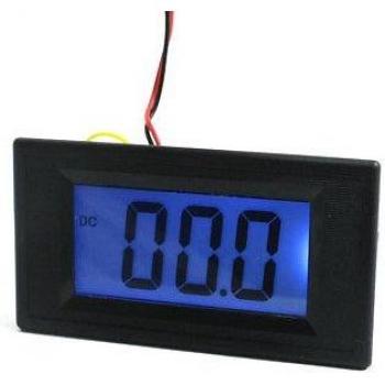 Black Rectangle Voltmeter YB5135D