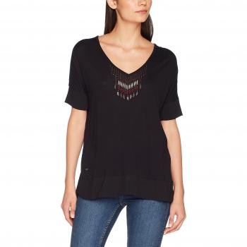 T-Shirt Oxbow J2TORI pour Femme, Noir, FR : L