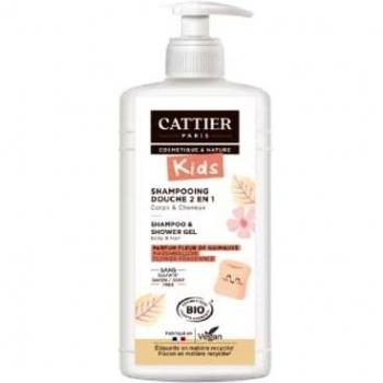 Champú y Gel ducha Kids Malvavisco Bio Vegan 500ml Cattier