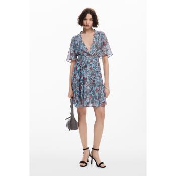 Blossom Blue Desigual Midi