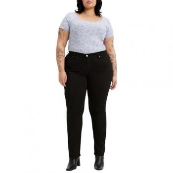 Levi's® Plus 314 Shaping Straight Damenjeans, lang und casual
