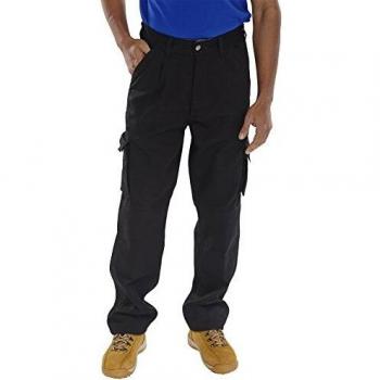 CLICK TRADERS NEWARK TROUSERS BLACK 34T