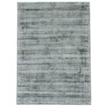 Carpetfine Ava Handmade Viscose Silky Finish Dark Mint Rug 140 x 200cm