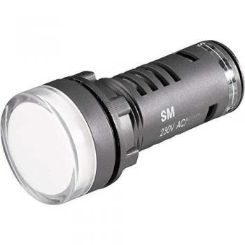 Luce di segnalazione LED Barthelme 58602415 Bianco 24 V/DC, 24 V/AC