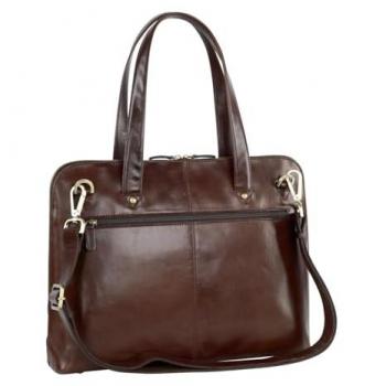 Cambridge Spalla Bag – Leonhard Heyden Marrone Scuro