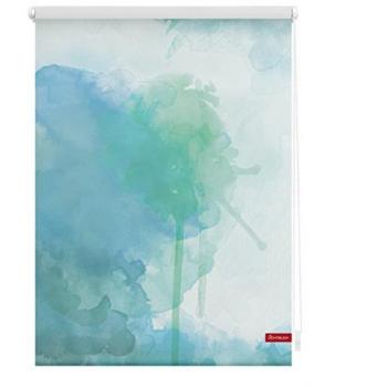 LICHTBLICK ORIGINAL Seitenzugrollo »Klemmfix Motiv Aquarell«, Lichtschutz, ohne Bohren, freihängend, bedruckt