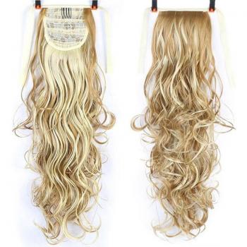 XUANGUANG Thermal Resistant Synthetic Curl Ponytail