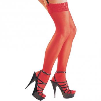 Cottelli LEGWEAR Straps‑Strümpfe (S 34/36) – Rot