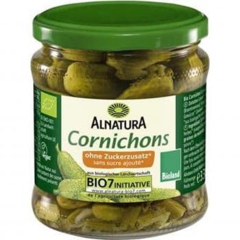 Alnatura Bio Gherkins, Unsweetened, 330 g