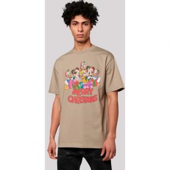 Premium Baumwoll-T-Shirt Disney Micky Weihnachts Edition S