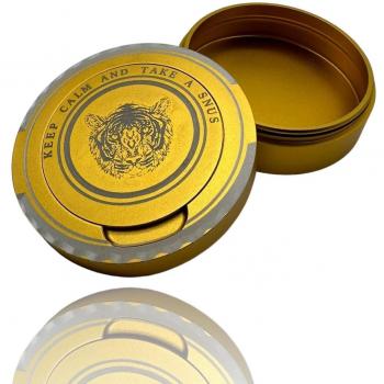 Estuche Snus Decorativo Dorado