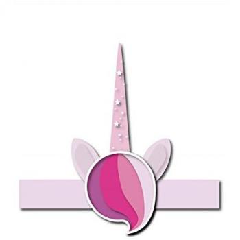 Coiffe Baby Licorne Irisee – 6 unités