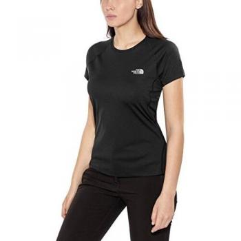 The North Face Flex Short Sleeve, Maglia a Maniche Corte Donna, Nero