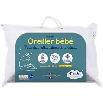 OEKO-TEX® Baby Kopfkissen P'TIT LIT mit Sanitized-Ausrüstung