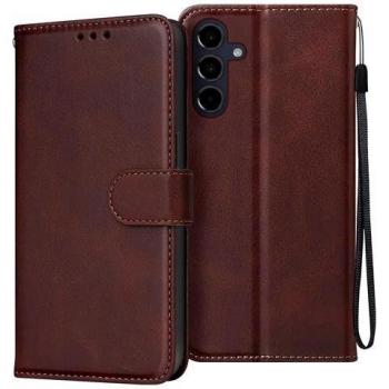 Étui Multifonction Marron pour Samsung Galaxy A16