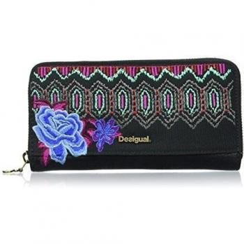 Billetera Mujer Desigual ZIP AROUND ETERNAL Verde
