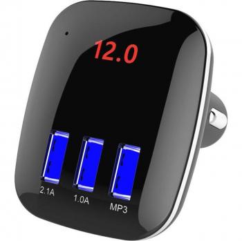 3USB Bluetooth Auto FM Sender mit Spannungsüberwachung