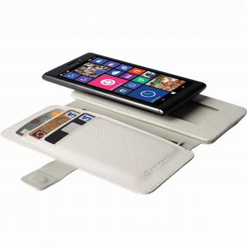 Malmö 3XL Krusell Flip‑Wallet Slide – Weißer Smartphone‑Tablet‑Case