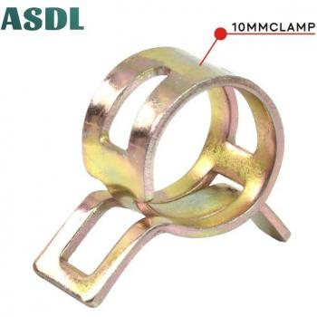Zinc Plated Spring Band Clamp for Fuel Hose (6-13mm)