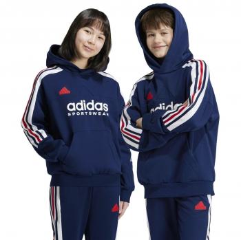 Sweat-shirt enfant adidas Tiro Nations Pack Hood Marine 9 / 10 ans