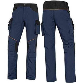 Pantalon de Travail Mach2 Delta Plus Bleu-Noir XL