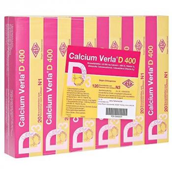 Calcium Verla D 400 Brausetabletten 120 St