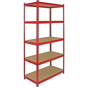 Red Monster Racking Z Rax Extra Strong Steel Shelves