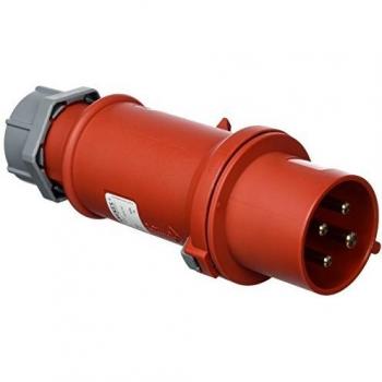 32A Red CEE Plug 4-Pole 400V