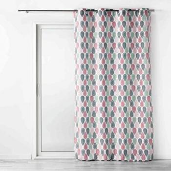 Rideau tamisant à œillets Palpito Rose 140 x 260 cm