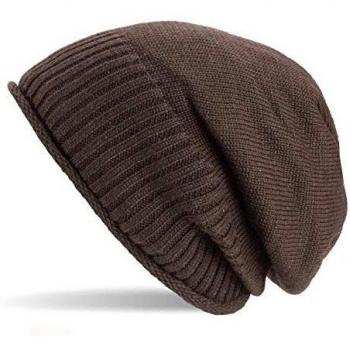 Hatstar Warme gefütterte Feinstrick Beanie Mütze | mit Flecht Muster und sehr weichem Fleece Innenfutter | Wintermütze für Damen Herren