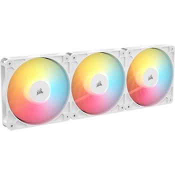 Corsair RS120-R Triple Set White 12cm RGB Fans with PWM