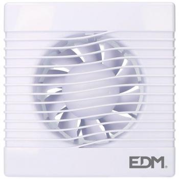 Estrattore d'Aria EDM 08409, 104 m³/H, 15 W, Ø 10 cm, con Temporizzatore e livello di rumore di 39dB