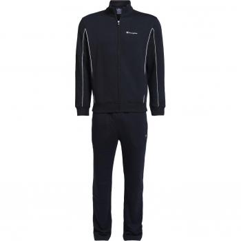 Ensemble Champion Noir – Survêtement Zippé (S‑M)