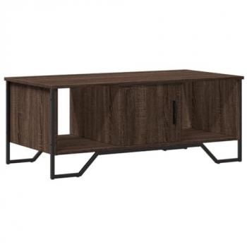 VidaXL Engineered Wood Coffee Table Brown Oak 100x51x40 cm