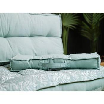58/10/20 Celadon Garden Ottoman