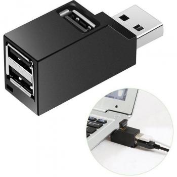 Separador USB 2.0 de 3 Puertos para PC