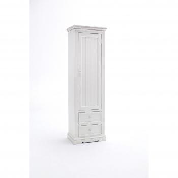 MCA Schrank Garderobe Weiß, sandiert – 60x200x40 cm