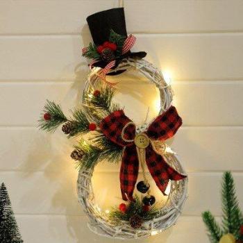 Xmas Snowman LED Light String
