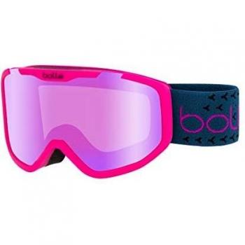 Rocket Plus Mask for Girls – Bollé Pink Blue Matte Rose Gold, Small