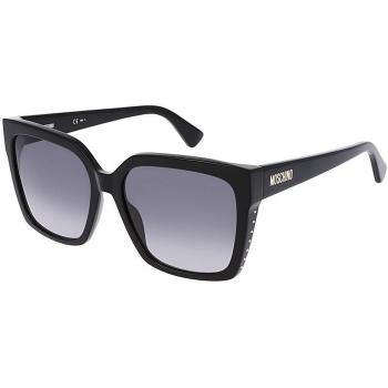 Lunettes de Soleil Moschino Acétate Noir