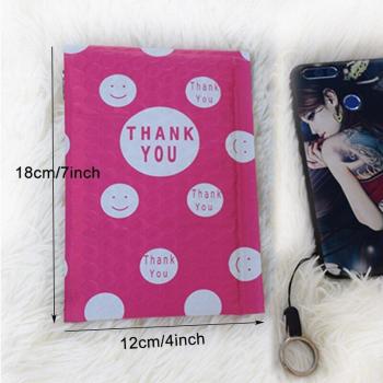10PCS Colorful Self-Sealing Bubble Mailers 4x8