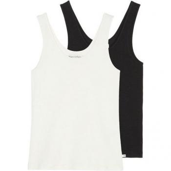 Marc O'Polo Unterhemdenpaket 2 Stück – Iconic Rib, weiß, für Damen, XS