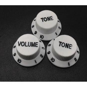 3pcs Plastic Knobs for Electric Guitar