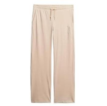 Pantalon de jogging rose en velours Superdry pour femme
